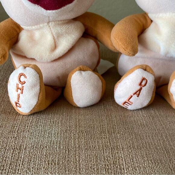 Lot of Disney Mini Bean Bag Stuffed Animals: Chip & Dale. EUC! - Picture 2 of 5